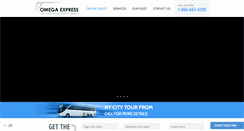 Desktop Screenshot of omegaexpressltd.com