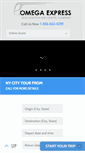 Mobile Screenshot of omegaexpressltd.com